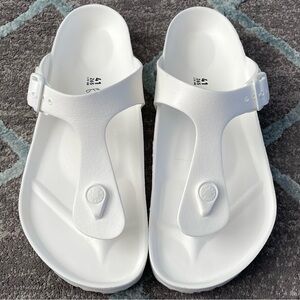 Birkenstock White Slide Sandal for Women